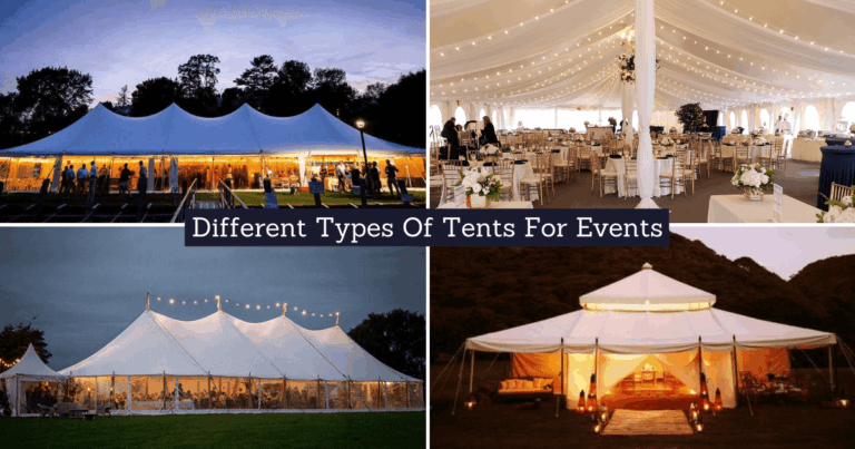 Different Types Of Tents For Events
