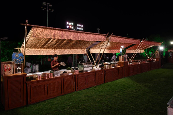 Food Counter Tents