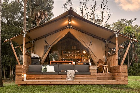 Safari Glamping Tent
