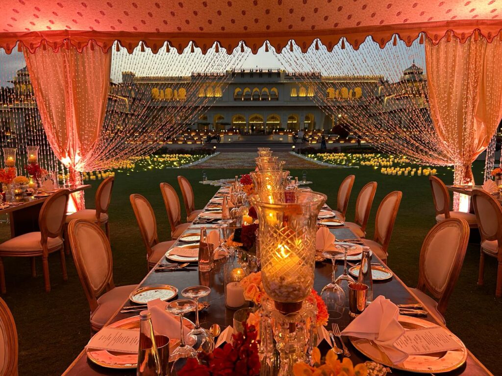 Luxury wedding tents