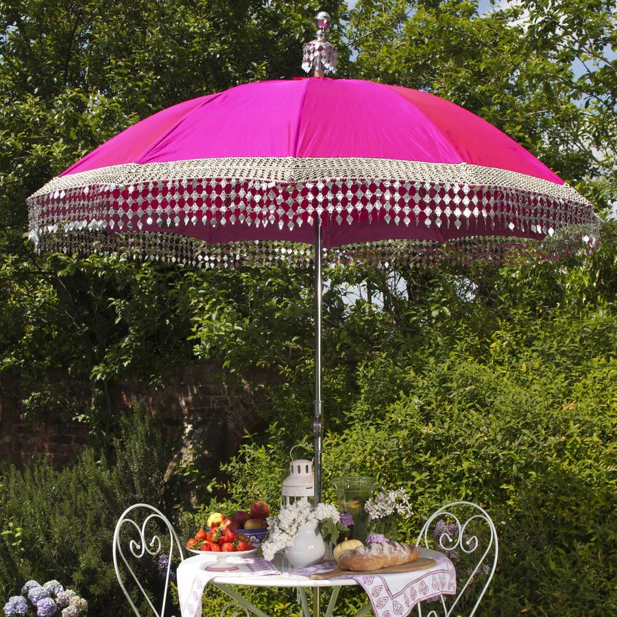 Mirror work parasol