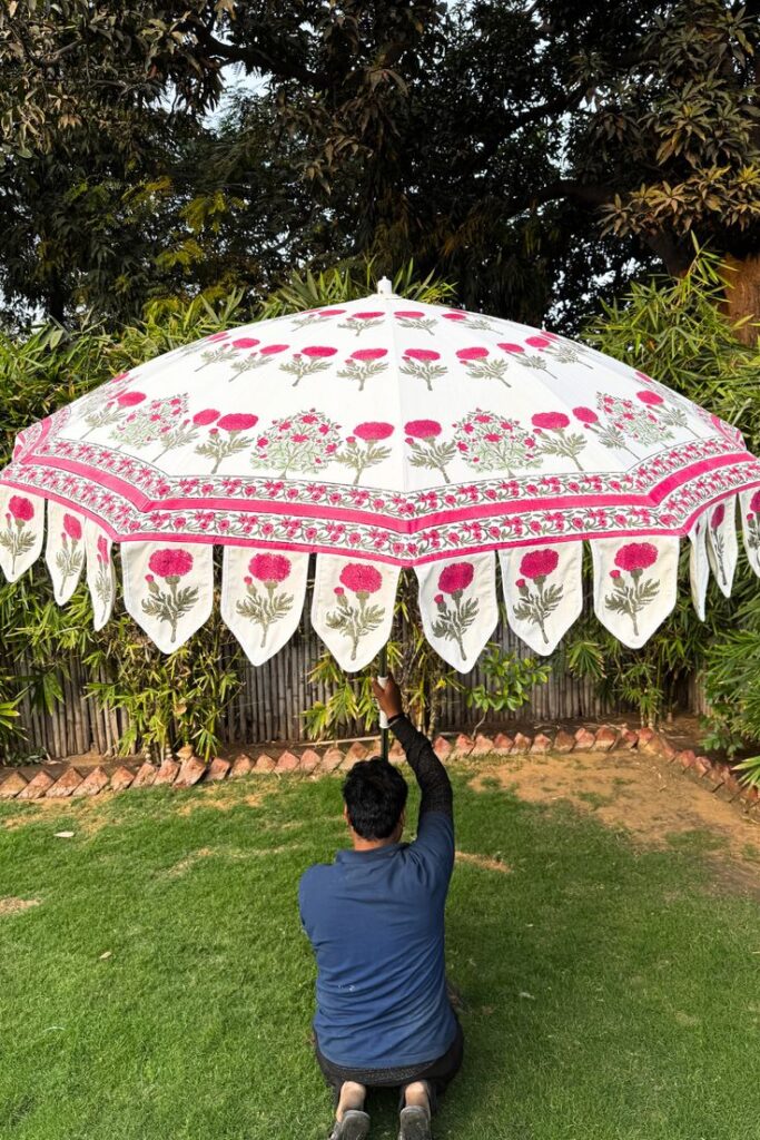 Phulkari Parasol