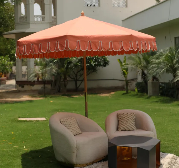 How to Decor Patio with Indian Garden Parasols