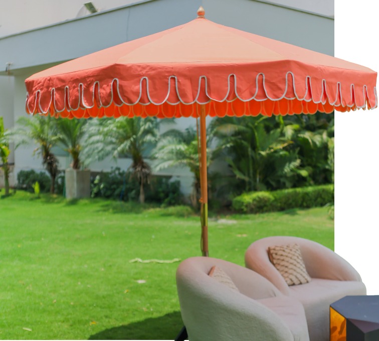Leading Manufacturer & Exporter of Garden Parasols