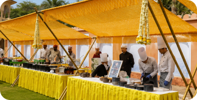 Food Counter Tents - Gallery 1