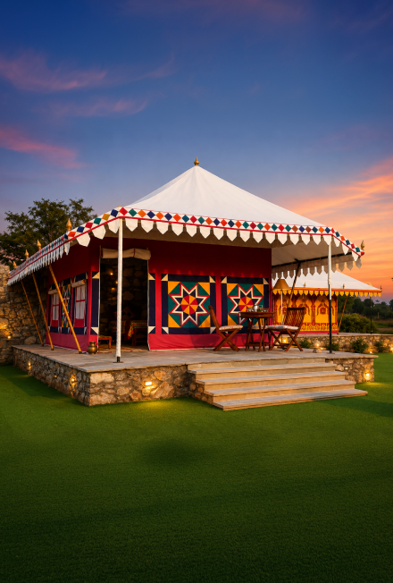Swiss Cottage Tents