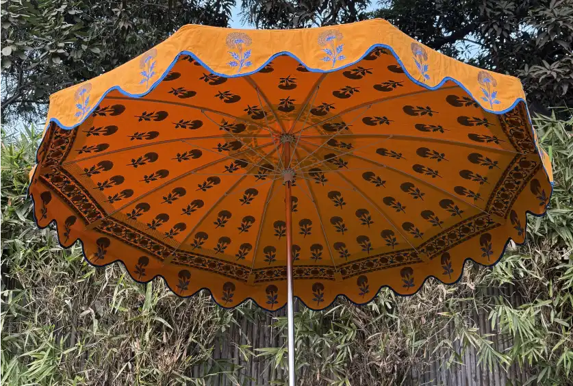 Wooden Parasol Crafted for Durability and Style